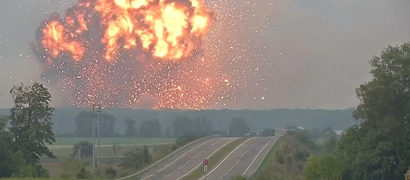 Υπουργείο Άμυνας Αζερμπαϊτζάν: «Καταστρέψαμε μεγάλη αποθήκη πυρομαχικών των Αρμένιων στο Ναγκόρνο Καραμπάχ» (βίντεο)